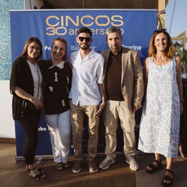 Equipo celebración 30 aniversario de CINCOS