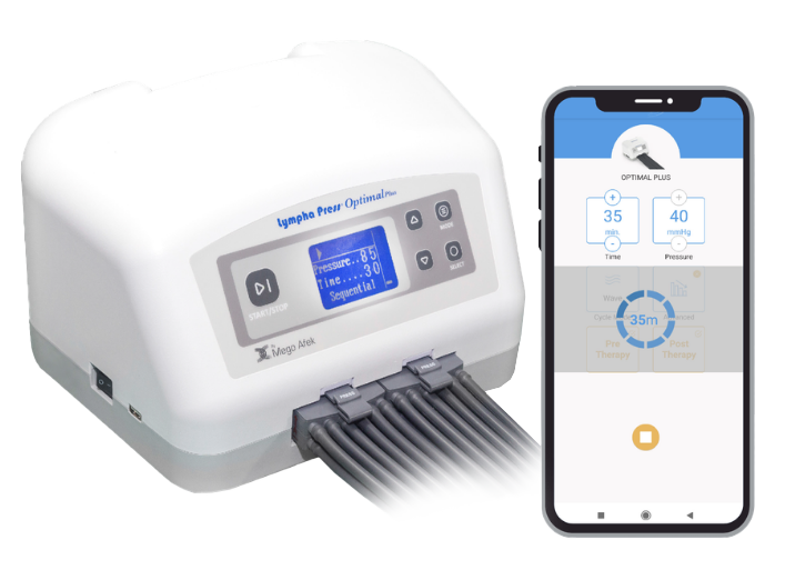 Lympha Press Optimal Plus: el mejor equipo de presoterapia médica Lympha Press Optimal Plus: el mejor equipo de presoterapia médica